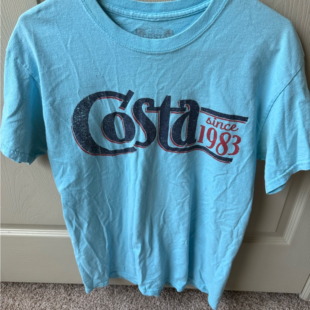Costa Blue Short Sleeve Tee
